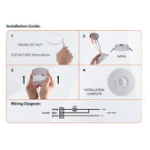 Omni WPIRS-100 Passive Infrared Sensor Switch | Omni by KHM Megatools Corp.